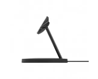 Беспроводное зарядное устройство Belkin BoostCharge Pro 3-in-1 Wireless Charging Stand with Qi2 15W Black (WIZ032kqBK)