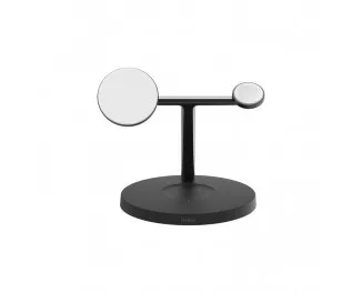 Беспроводное зарядное устройство Belkin BoostCharge Pro 3-in-1 Wireless Charging Stand with Qi2 15W Black (WIZ032kqBK)