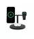 Беспроводное зарядное устройство Belkin BoostCharge Pro 3-in-1 Wireless Charging Stand with Qi2 15W Black (WIZ032kqBK)