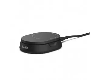 Бездротовий зарядний пристрій Belkin BoostCharge Pro Convertible Magnetic Wireless Charging Stand with Qi2 15W Black (WIA008btBK)
