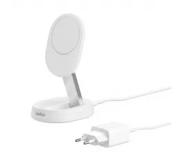Беспроводное зарядное устройство Belkin BoostCharge Pro Convertible Magnetic Wireless Charging Stand with Qi2 15W White (WIA008vfWH)