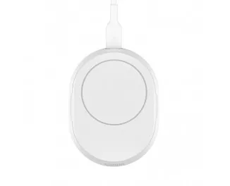 Беспроводное зарядное устройство Belkin BoostCharge Pro Convertible Magnetic Wireless Charging Stand with Qi2 15W White (WIA008vfWH)