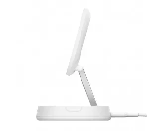 Беспроводное зарядное устройство Belkin BoostCharge Pro Convertible Magnetic Wireless Charging Stand with Qi2 15W White (WIA008vfWH)