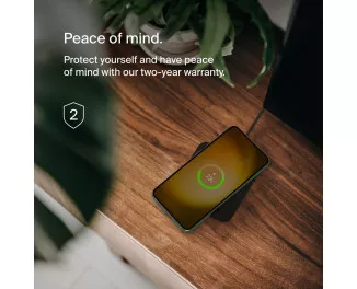 Бездротовий зарядний пристрій Belkin BoostCharge Pro Universal Easy Align Wireless Charging Pad 15W Black (WIA007vfBK)