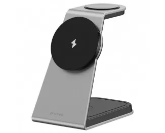 Беспроводное зарядное устройство Proove Omni Power 3in1 15W Gray (WSOP15020003)
