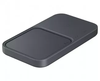 Бездротовий зарядний пристрій Samsung 15W Wireless Charger Duo w/o TA (EP-P5400BBEGEU) Dark Gray