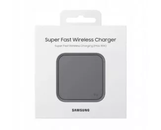 Беспроводное зарядное устройство Samsung 15W Wireless Charger Pad (w/o TA) Black (EP-P2400BBEGEU)