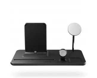 Безпроводное зарядное устройство Zens 4-in-1 MagSafe + Watch + iPad Wireless Charging Station (ZEDC21B/00) Black