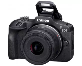 Беззеркальный фотоаппарат Canon EOS R100 Kit 18-45mm + 55-210mm IS STM (6052C036)