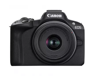 Беззеркальный фотоаппарат Canon EOS R50 + RF-S 18-45 IS STM Black (5811C033)