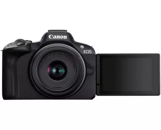 Бездзеркальний фотоапарат Canon EOS R50 + RF-S 18-45 IS STM Black (5811C033)