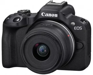 Бездзеркальний фотоапарат Canon EOS R50 + RF-S 18-45 IS STM Black (5811C033)