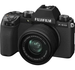 Беззеркальный фотоаппарат Fujifilm X-S10 kit (15-45mm) Black (16670106)