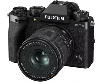 Бездзеркальний фотоапарат Fujifilm X-T5 + XF 16-50mmF2.8-4.8 R LM WR Kit Black (16842539)