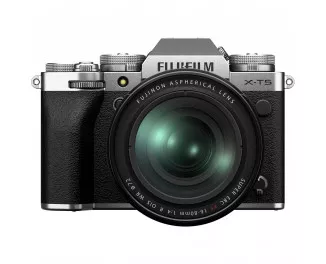 Беззеркальный фотоаппарат Fujifilm X-T5 + XF 16-80 F4 Kit Silver (16782600)