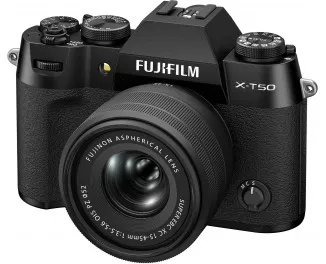 Беззеркальный фотоаппарат Fujifilm X-T50 + XC 15-45mm F3.5-5.6 Kit Black (16828741)