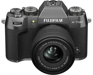 Беззеркальный фотоаппарат Fujifilm X-T50 + XC 15-45mm F3.5-5.6 Kit Charcoal silver (16828923)