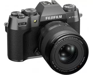 Беззеркальный фотоаппарат Fujifilm X-T50 + XF 16-50mmF2.8-4.8 R LM WR Kit Charcoal silver (16828650)