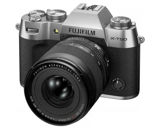 Беззеркальный фотоаппарат Fujifilm X-T50 + XF 16-50mmF2.8-4.8 R LM WR Kit Silver (16828569)