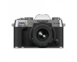 Беззеркальный фотоаппарат Fujifilm X-T50 + XF 16-50mmF2.8-4.8 R LM WR Kit Silver (16828569)