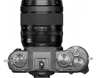 Беззеркальный фотоаппарат Fujifilm X-T50 + XF 16-50mmF2.8-4.8 R LM WR Kit Silver (16828569)