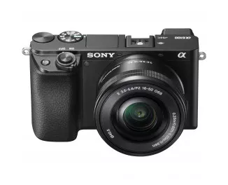 Бездзеркальний фотоапарат Sony Alpha A6100 kit 16-50mm Black (ILCE6100LB.CEC)