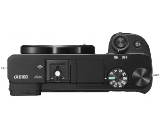 Бездзеркальний фотоапарат Sony Alpha A6100 kit 16-50mm Black (ILCE6100LB.CEC)