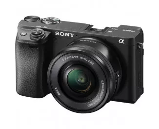 Бездзеркальний фотоапарат Sony Alpha A6400 kit 16-50mm Black (ILCE6400LB.CEC)