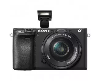 Бездзеркальний фотоапарат Sony Alpha A6400 kit 16-50mm Black (ILCE6400LB.CEC)