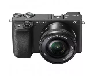 Бездзеркальний фотоапарат Sony Alpha A6400 kit 16-50mm Black (ILCE6400LB.CEC)