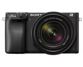 Беззеркальный фотоаппарат Sony Alpha A6400 kit 18-135 Black (ILCE6400MB.CEC)