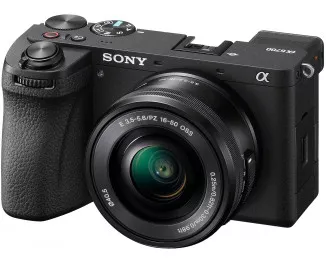 Беззеркальный фотоаппарат Sony Alpha A6700 kit 16-50mm Black (ILCE6700LB.CEC)