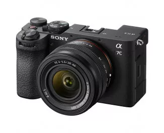 Беззеркальный фотоаппарат Sony Alpha A7C II kit (28-60mm) Black (ILCE7CM2LB)