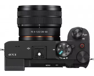 Беззеркальный фотоаппарат Sony Alpha A7C II kit (28-60mm) Black (ILCE7CM2LB)