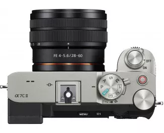 Беззеркальный фотоаппарат Sony Alpha A7C II kit (28-60mm) Silver (ILCE7CM2LS)