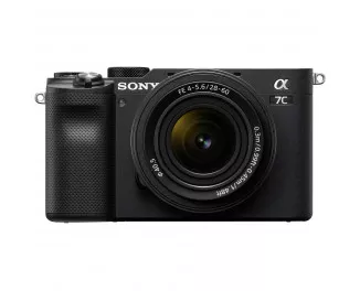 Беззеркальный фотоаппарат Sony Alpha A7C kit (28-60mm) Black (ILCE7CLB)