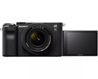 Беззеркальный фотоаппарат Sony Alpha A7C kit (28-60mm) Black (ILCE7CLB)