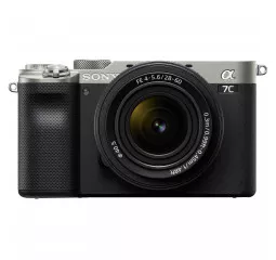 Беззеркальный фотоаппарат Sony Alpha A7C kit (28-60mm) Silver (ILCE7CLS)