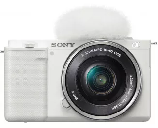 Беззеркальный фотоаппарат Sony ZV-E10 kit (16-50mm) White (ILCZVE10LW.CEC)