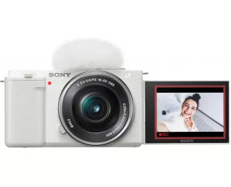 Беззеркальный фотоаппарат Sony ZV-E10 kit (16-50mm) White (ILCZVE10LW.CEC)