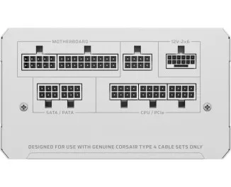 Блок питания 1000W Corsair RM1000e ATX 3.1 White (CP-9020294-EU)