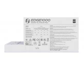 Блок питания 1000W Lian Li EDGE White (G9P.EG1000.WE00.EU)