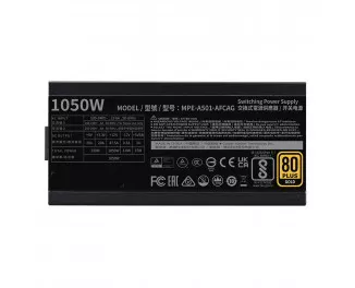Блок питания 1050W CoolerMaster MWE GOLD 1050 V2 ATX 3.1 (MPE-A501-AFCAG-3EEU)