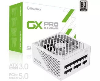 Блок живлення 1050W GameMax GX-1050 PRO WH (ATX3.0 PCIE5.0)