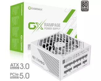 Блок питания 1050W GameMax (GX-1050 PRO WT (ATX3.0 PCIe5.0)