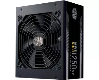 Блок питания 1250W CoolerMaster MWE GOLD 1250 V2 (MPE-C501-AFCAG-3EEU)