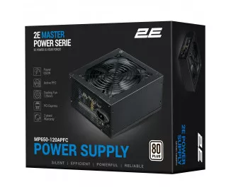 Блок питания 2E Master Power 650W (2E-MP650-120APFC)