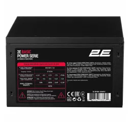 Блок питания 400W 2E Basic Power (2E-BP400-120APFC)
