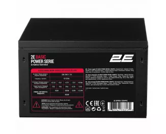 Блок питания 400W 2E Basic Power (2E-BP400-120APFC)