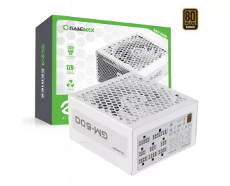 Блок питания 600W GameMax GM-600 White